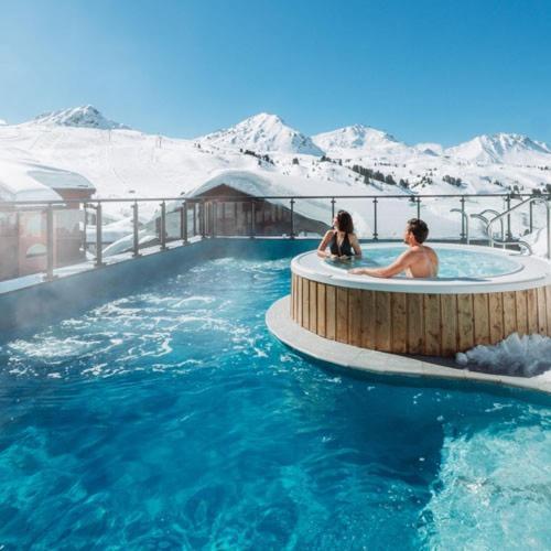 Апартаменти Duplex 6P A Belle-Plagne Ла-Плань Екстер'єр фото